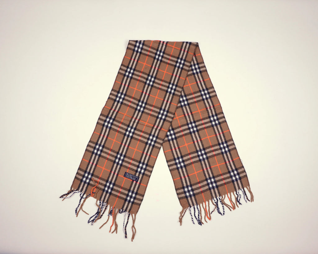 Burberry Beige Scarf Wool