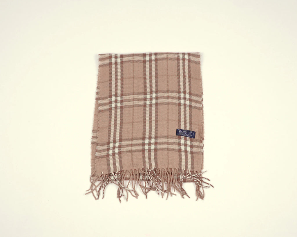 Burberry Beige Scarf Wool