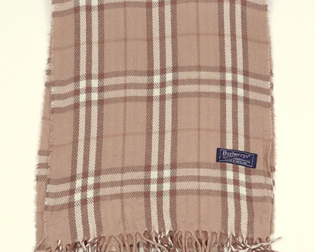 Burberry Beige Scarf Wool