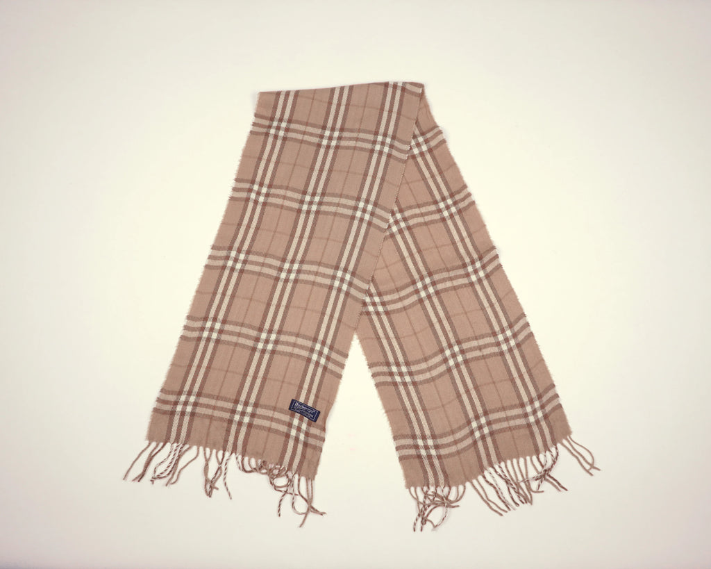 Burberry Beige Scarf Wool