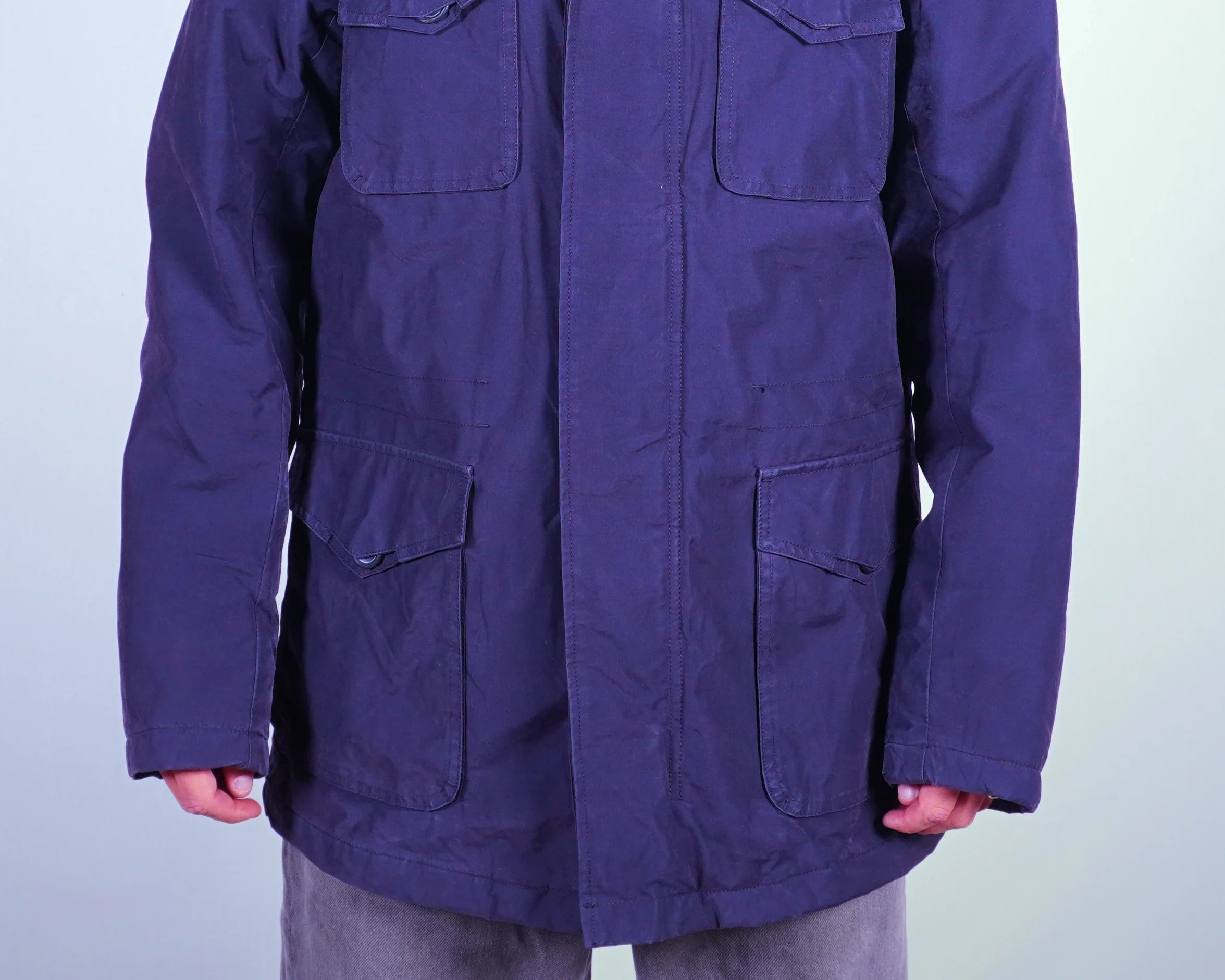 Armani Navy Field Jacket L