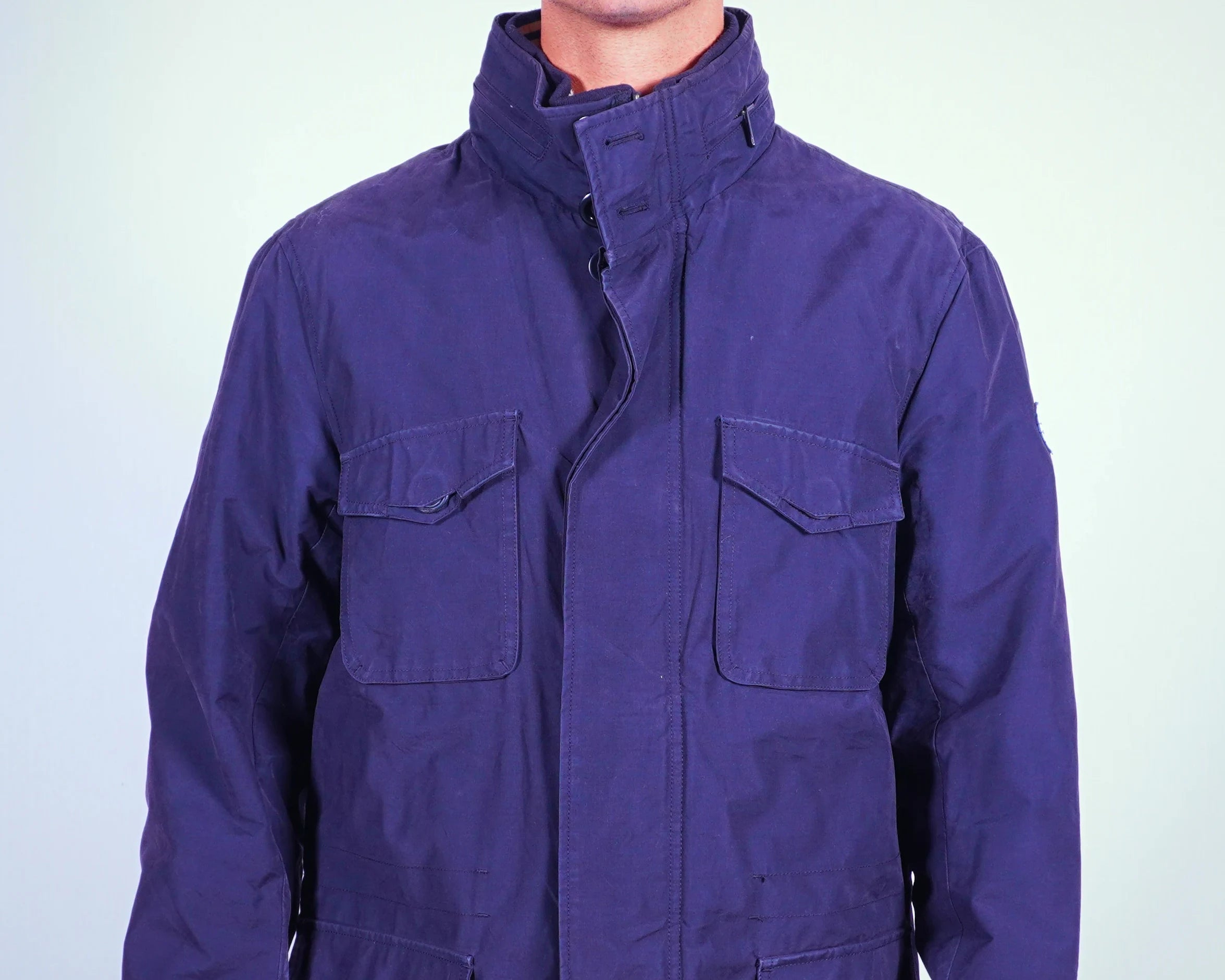 Armani Navy Field Jacket L