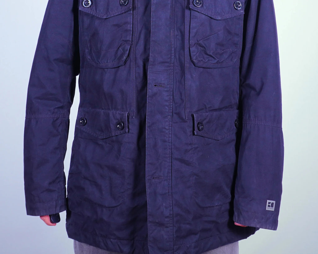 Hugo Boss Orange Navy Parka Jacket L