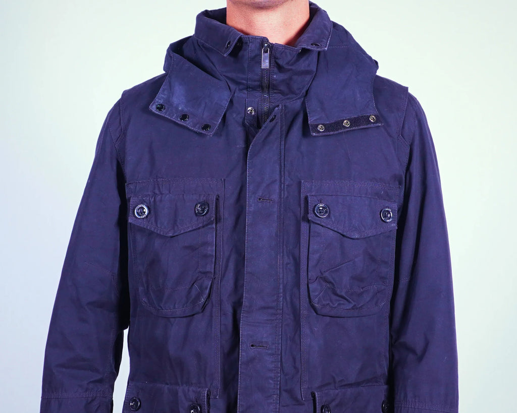 Hugo Boss Orange Navy Parka Jacket L