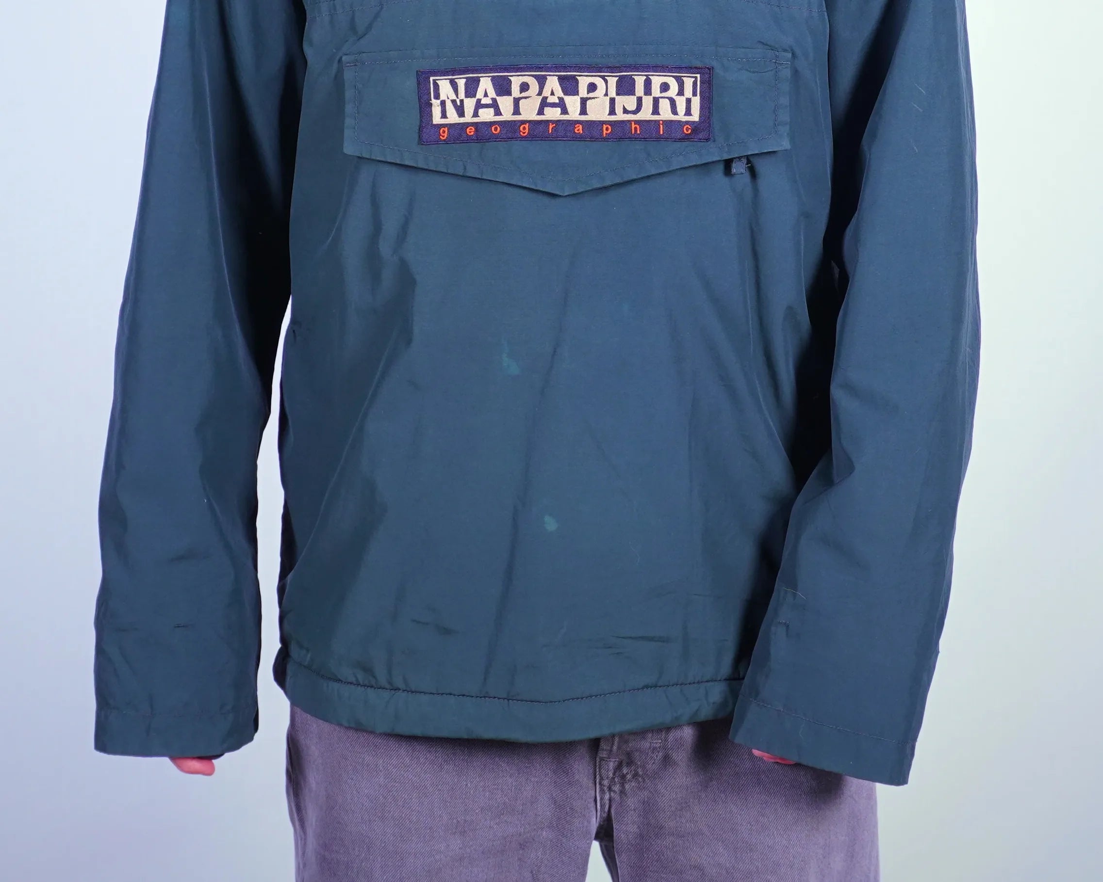 Napapijri Green Anorak Jacket L