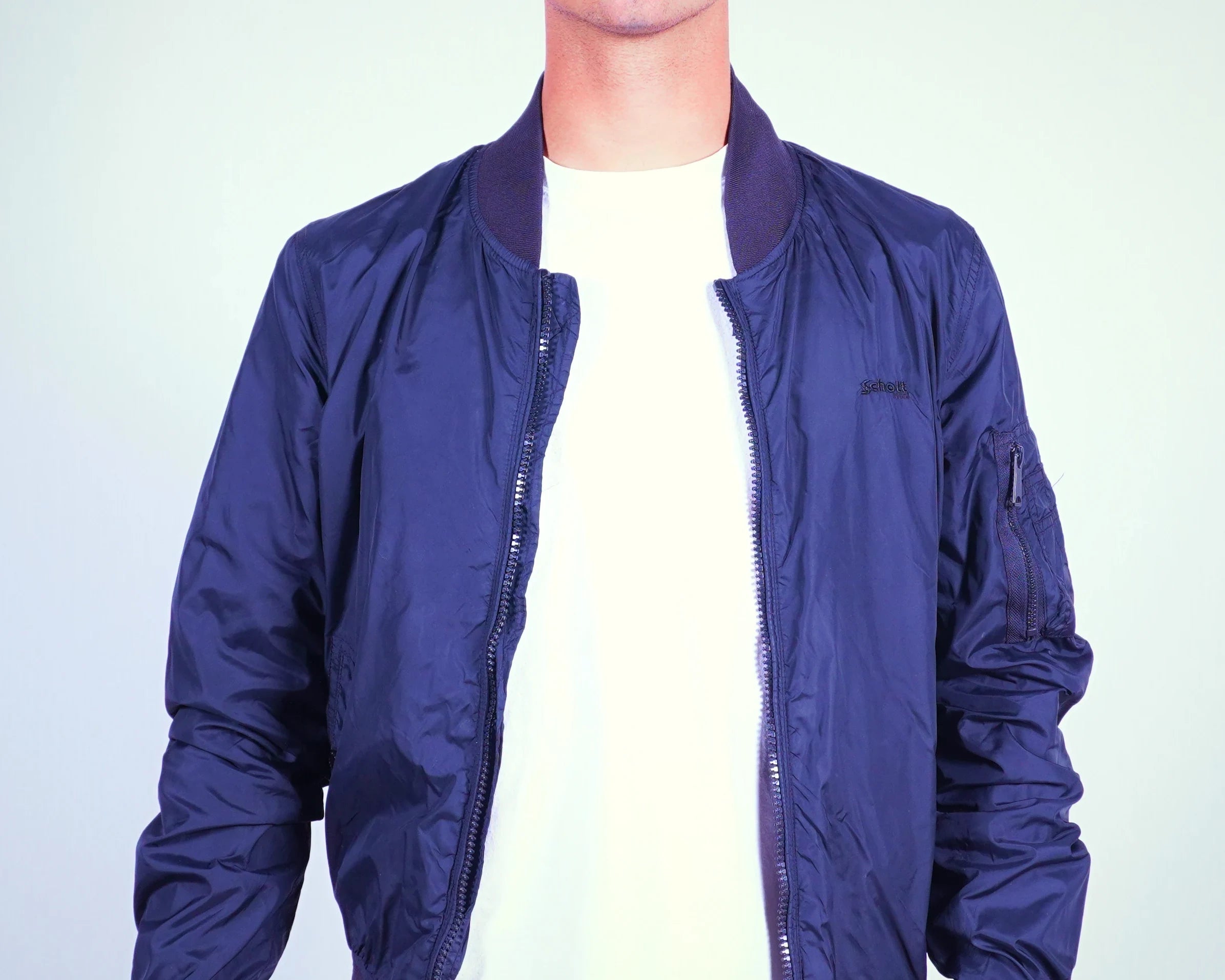 Schott Navy Bomber Jacket XS