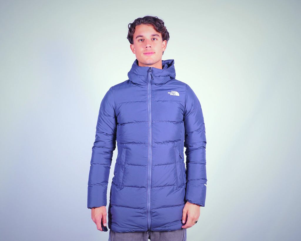 The North Face Blue Puffer Coat S