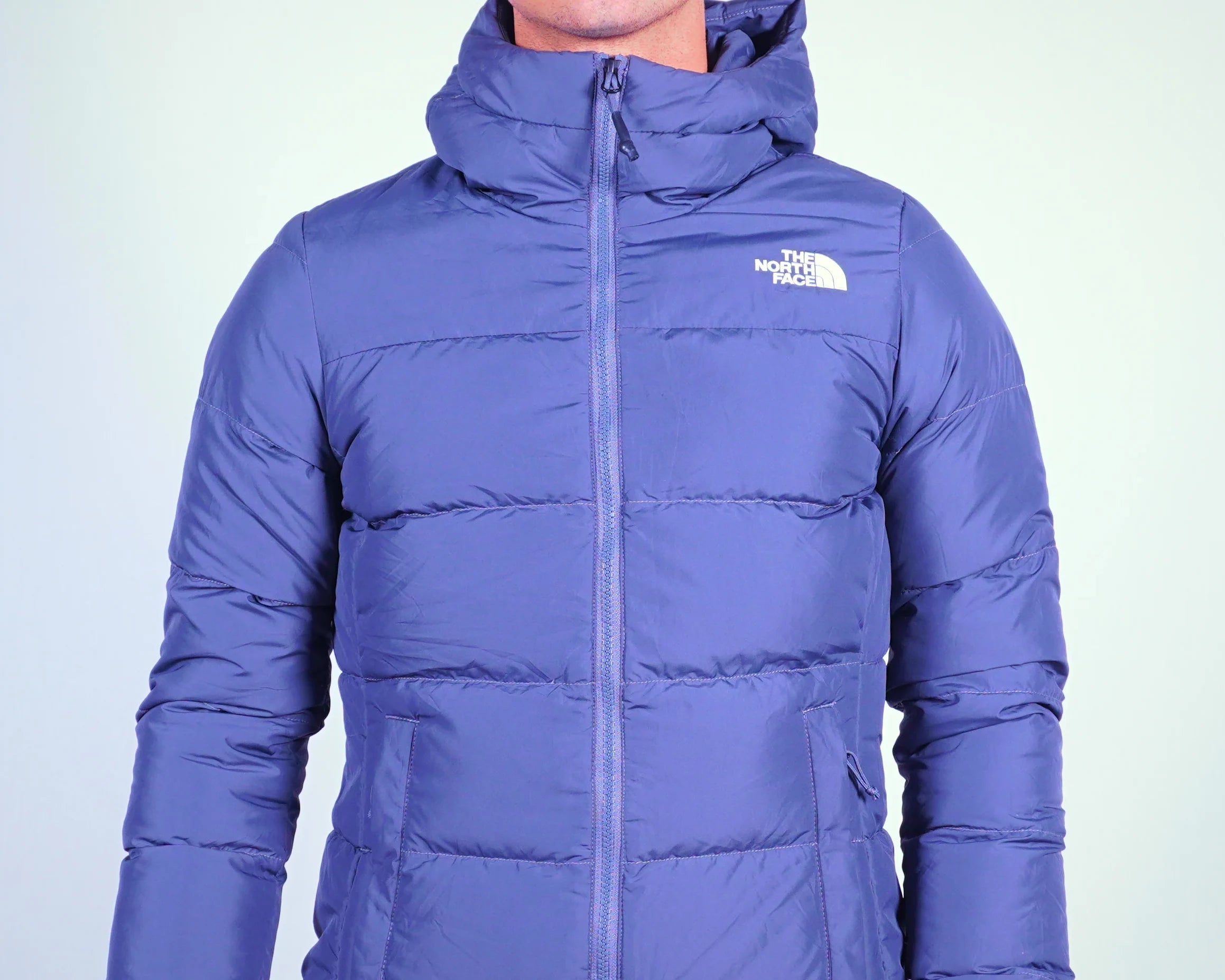 The North Face Blue Puffer Coat S