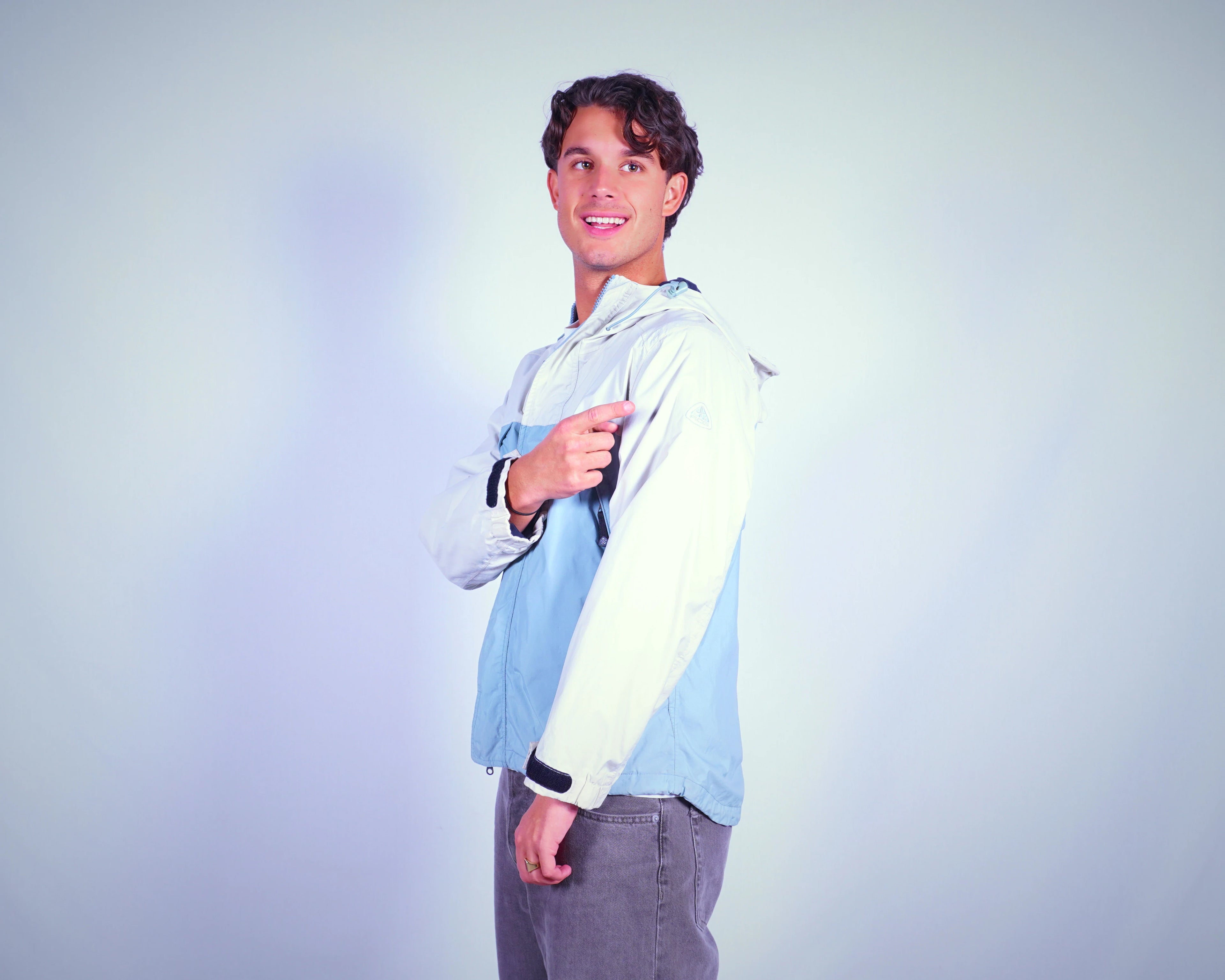 Nike ACG Blue Windbreaker Jacket M