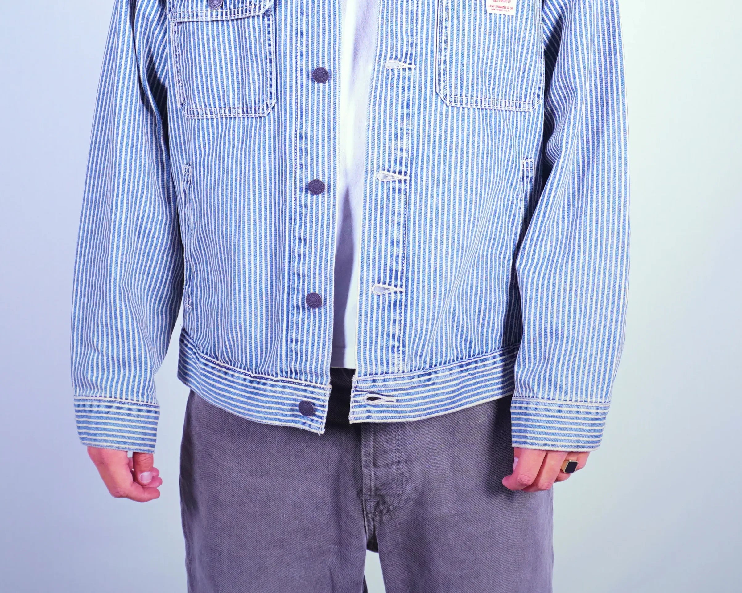 Levi's Blue Chore Jacket M