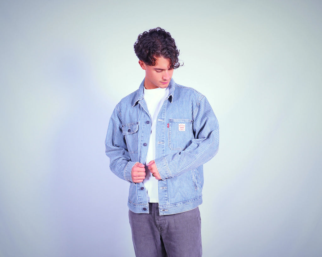 Levi's Blue Chore Jacket M