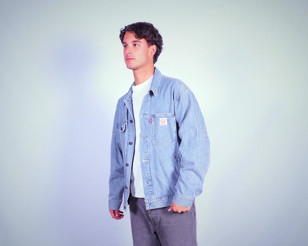 Levi's Blue Chore Jacket M