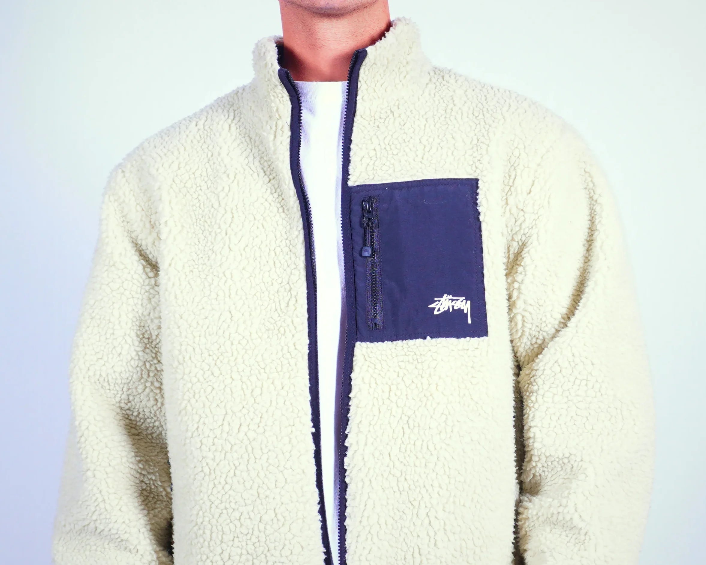 Stussy Beige Jacket M