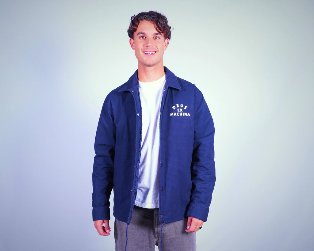 Deus Ex Machina Navy Shirt Jacket M
