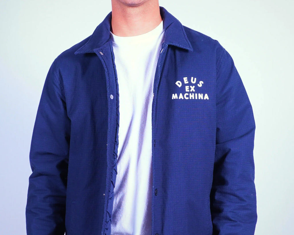Deus Ex Machina Navy Shirt Jacket M