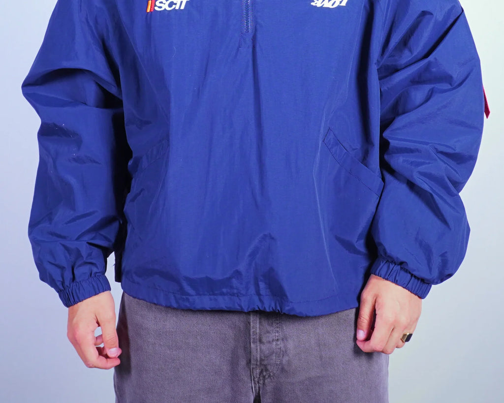 Scuffers Blue Windbreaker Jacket L