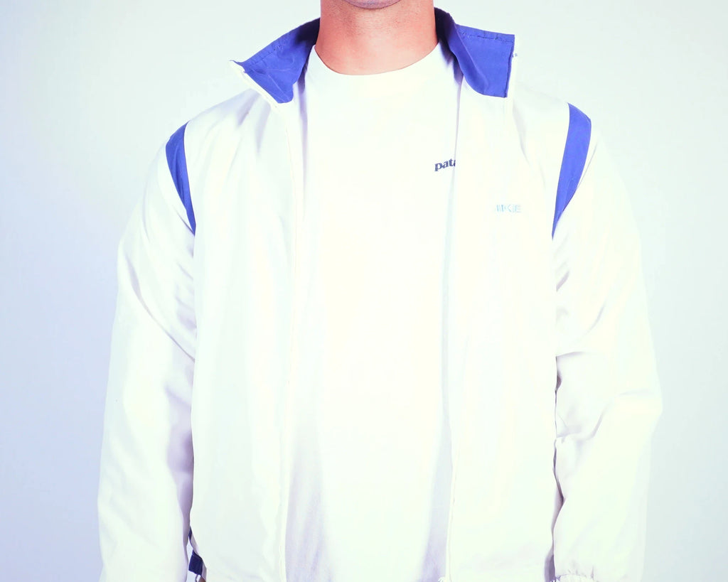 Nike White Track Jacket XS