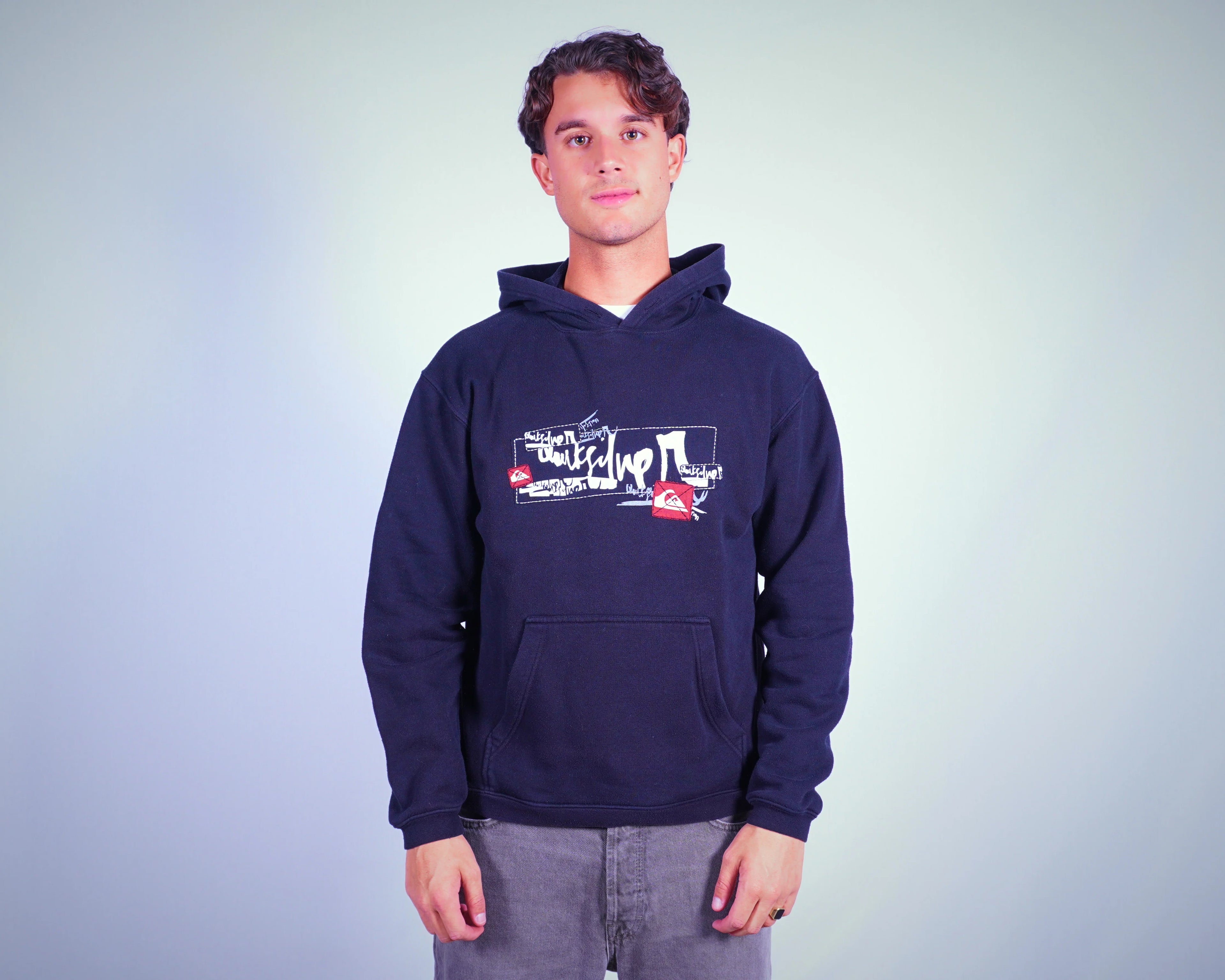 Quiksilver Black Hoodie M