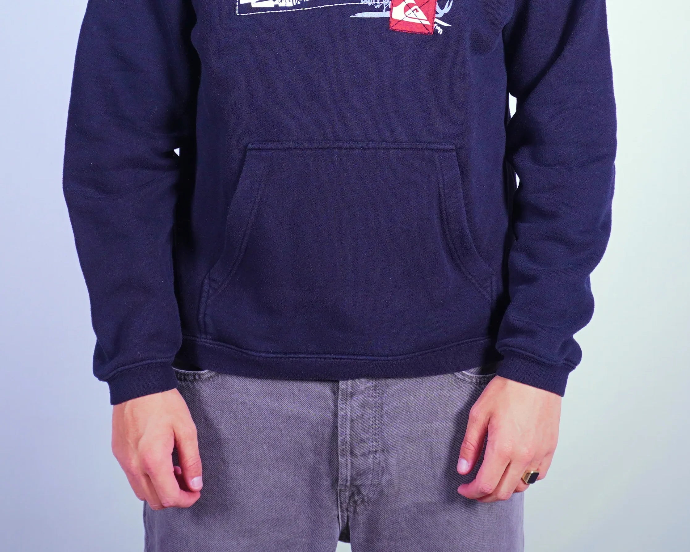 Quiksilver Black Hoodie M