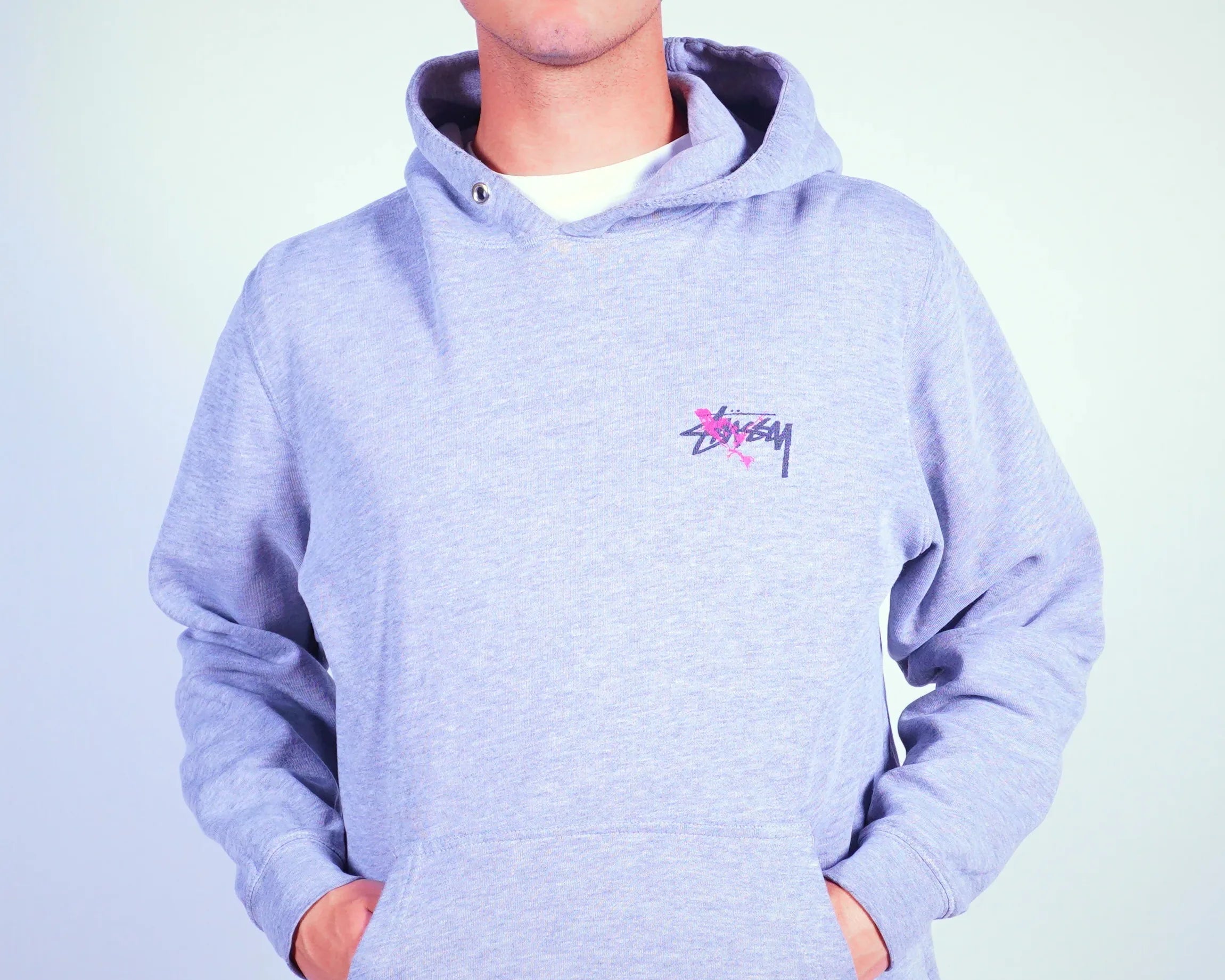 Stüssy Grey Hoodie M