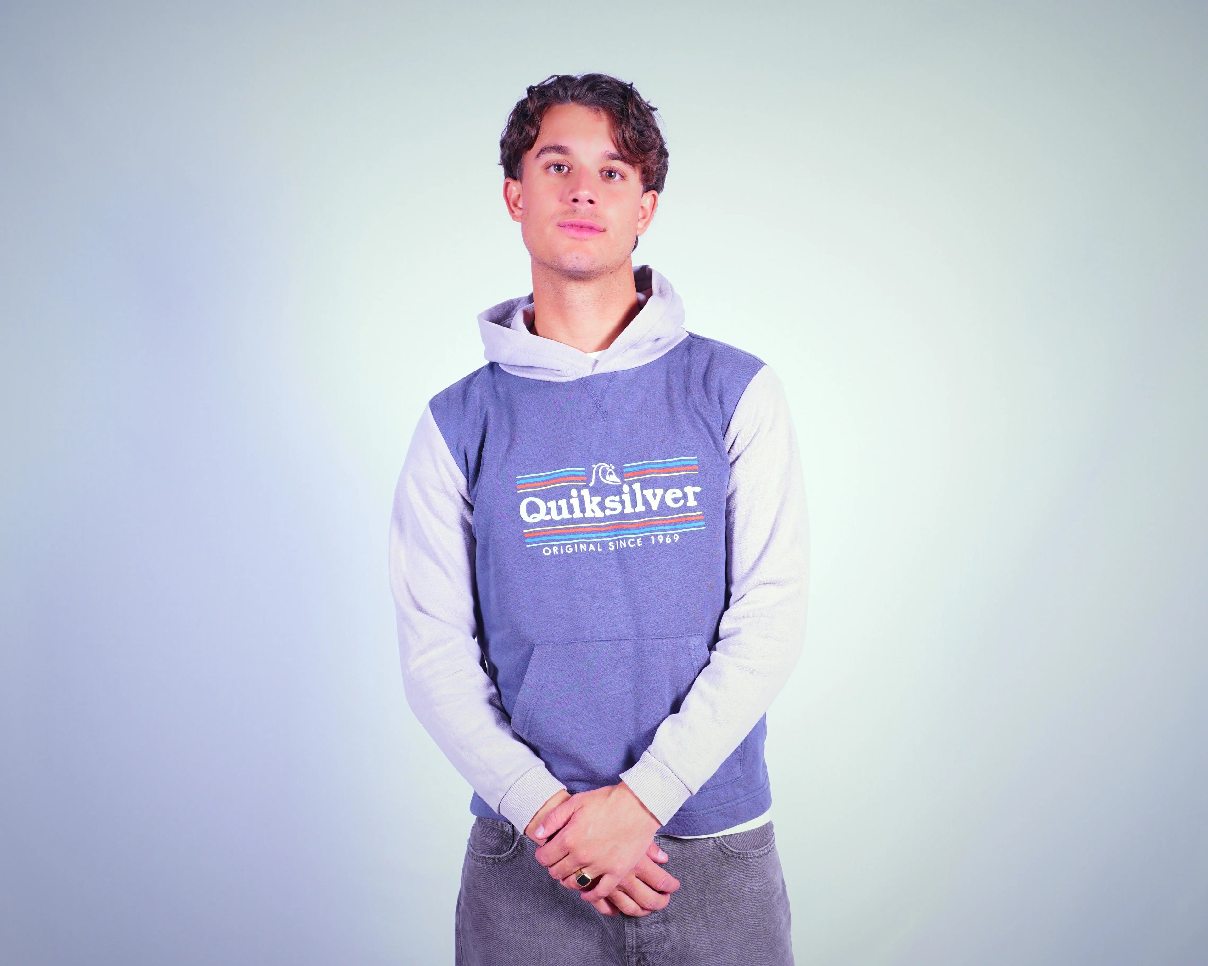 Quiksilver Blue Hoodie S