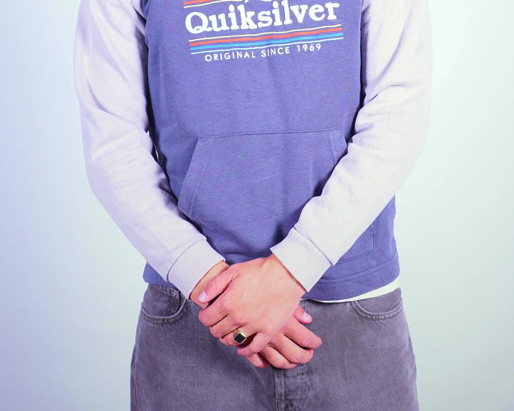 Quiksilver Blue Hoodie S