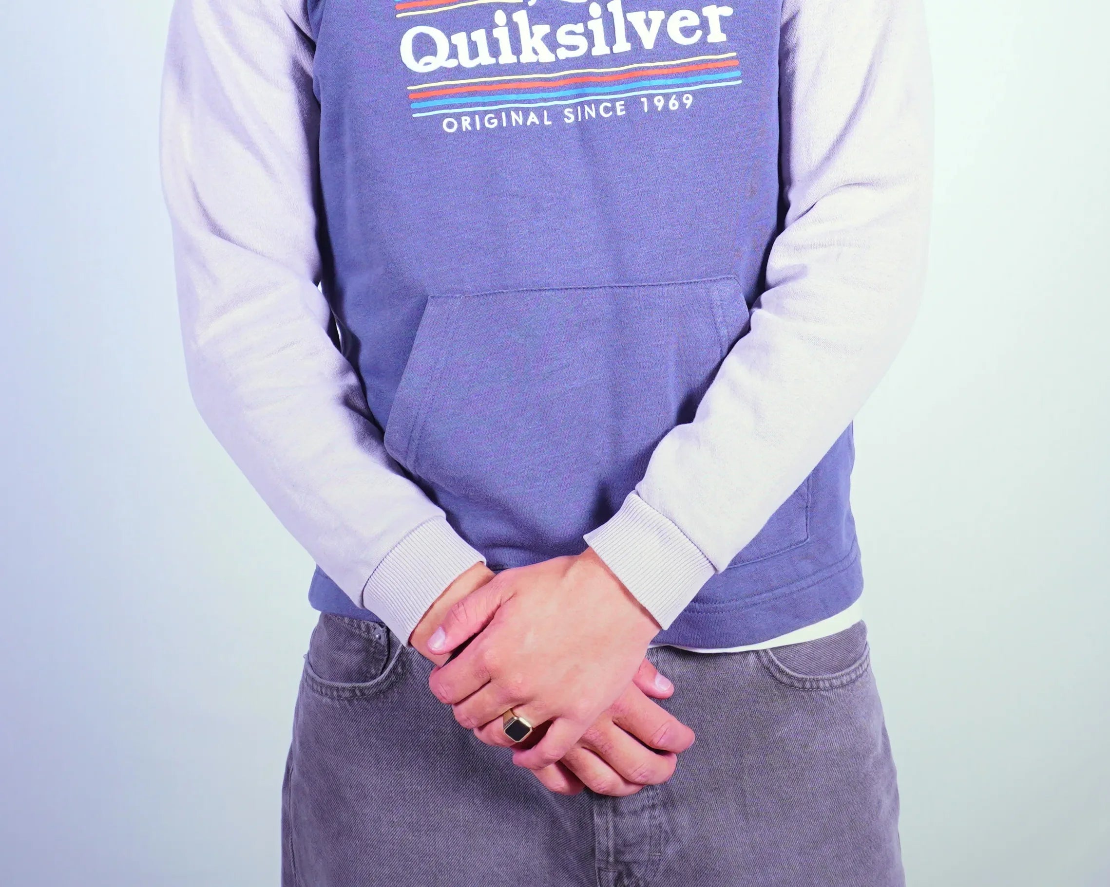 Quiksilver Blue Hoodie S