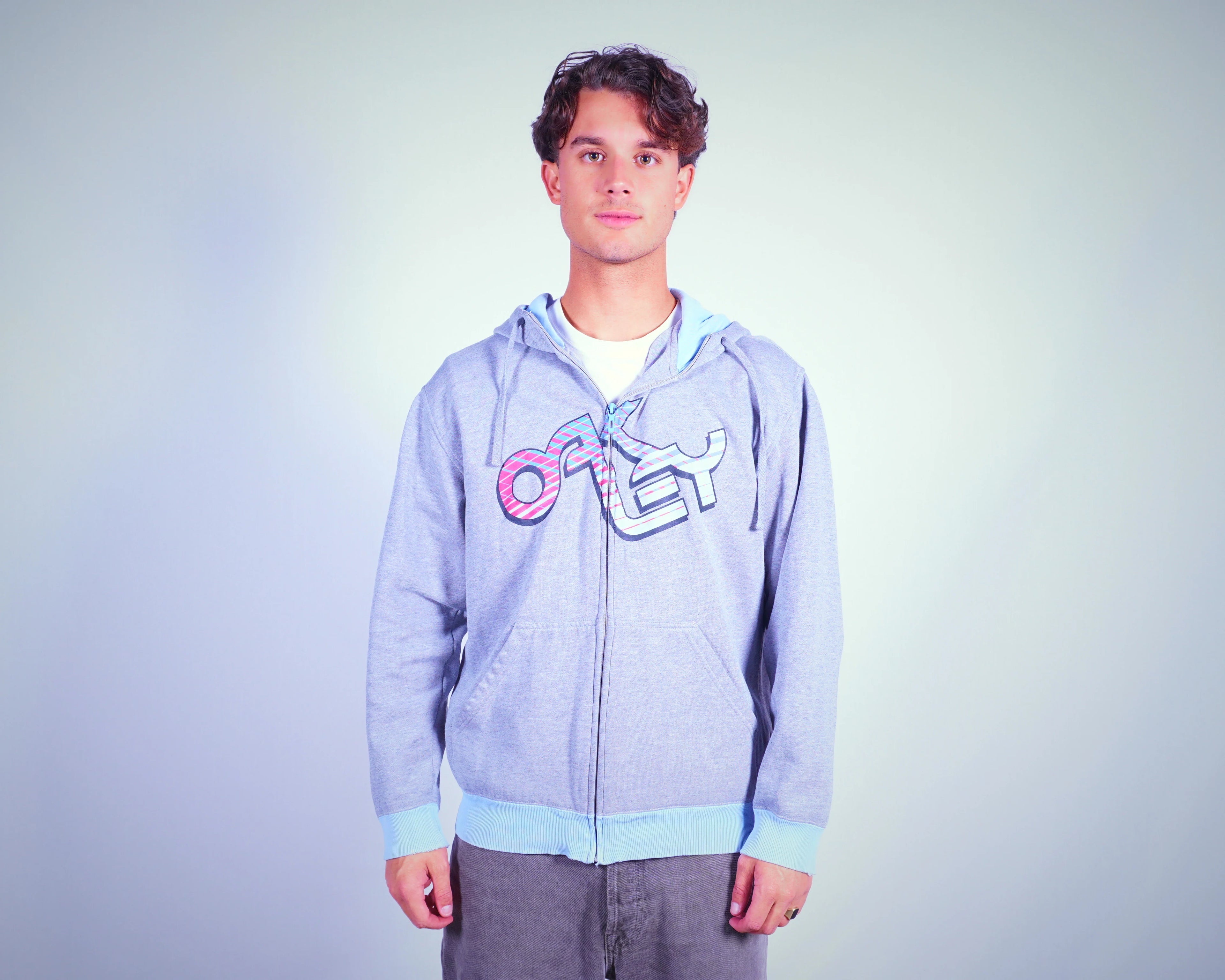 Oakley Grey Hoodie M