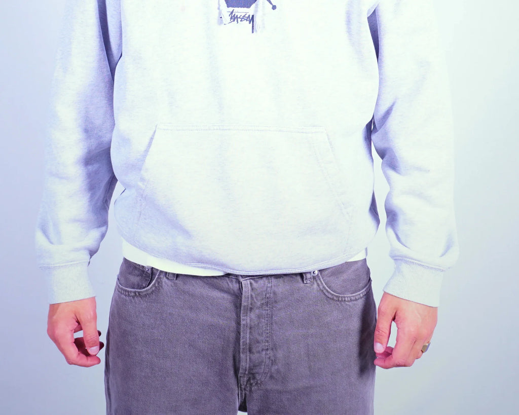 Stussy White Hoodie M
