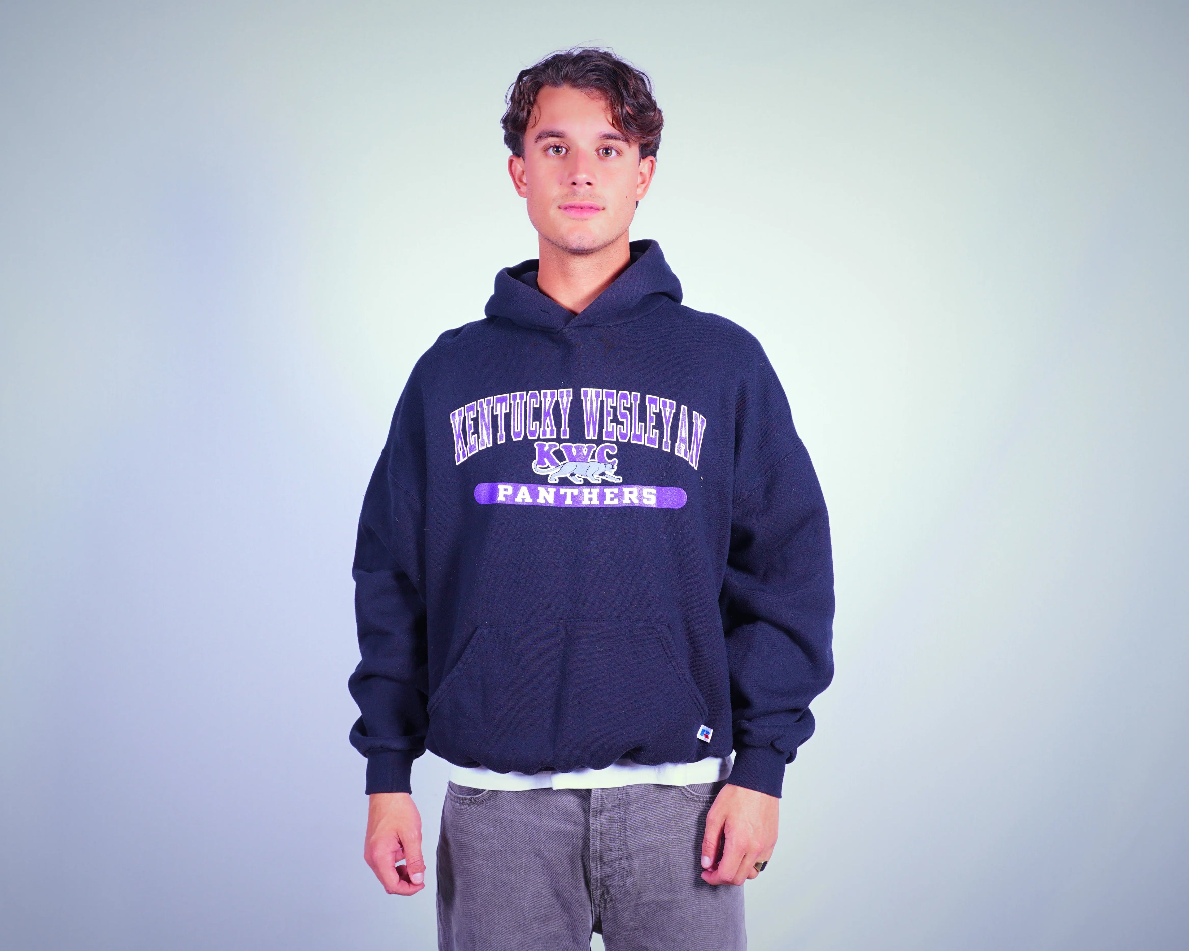 Russel Athletic Black Hoodie M