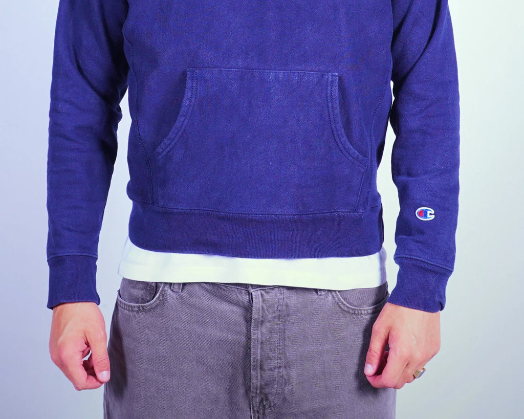 Champion Navy Hoodie S