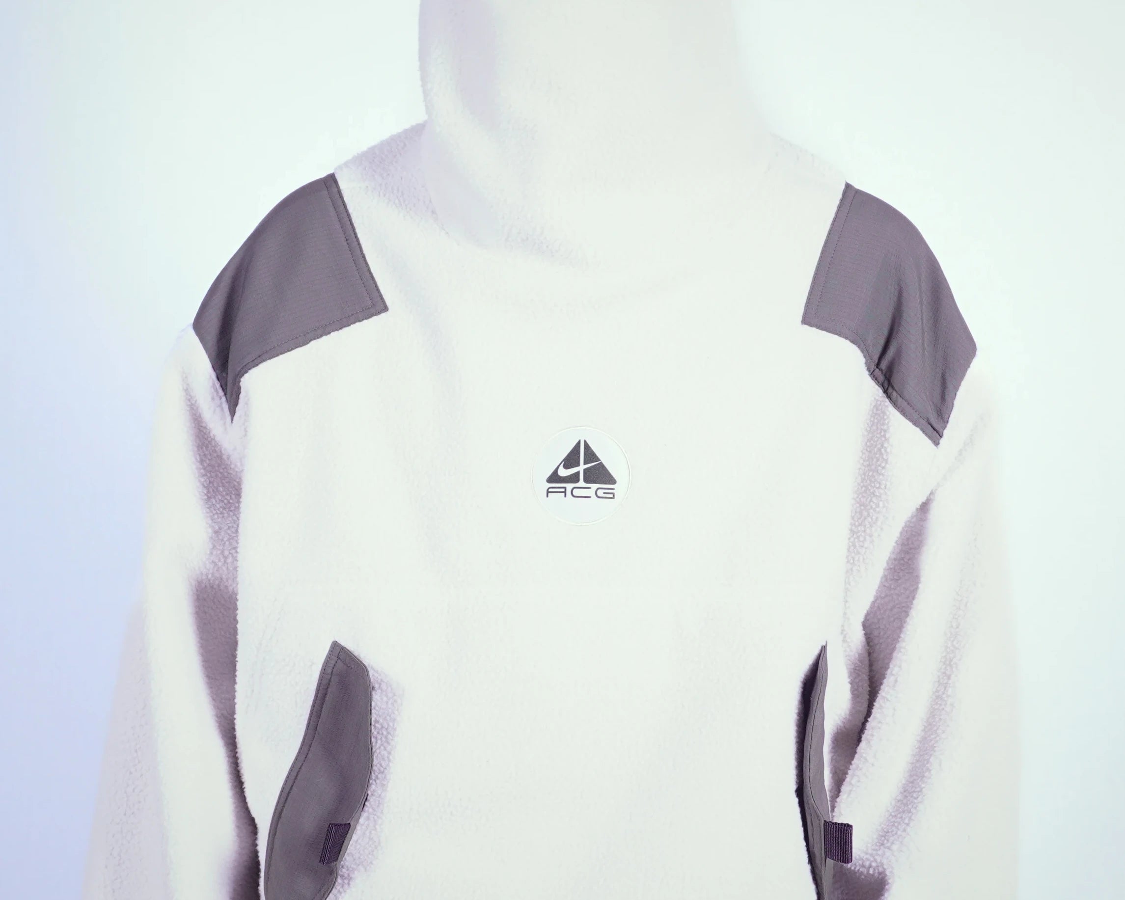 Nike ACG White Balaclava Hoodie L