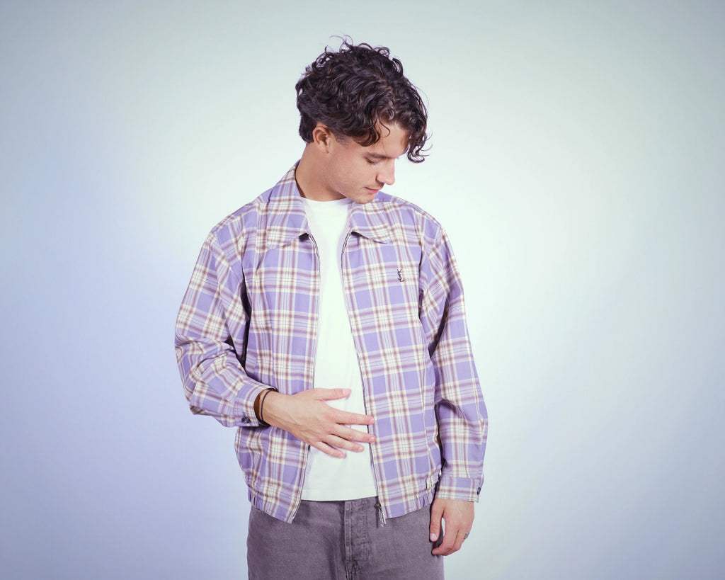 Yves Sain Laurent Purple Jacket m