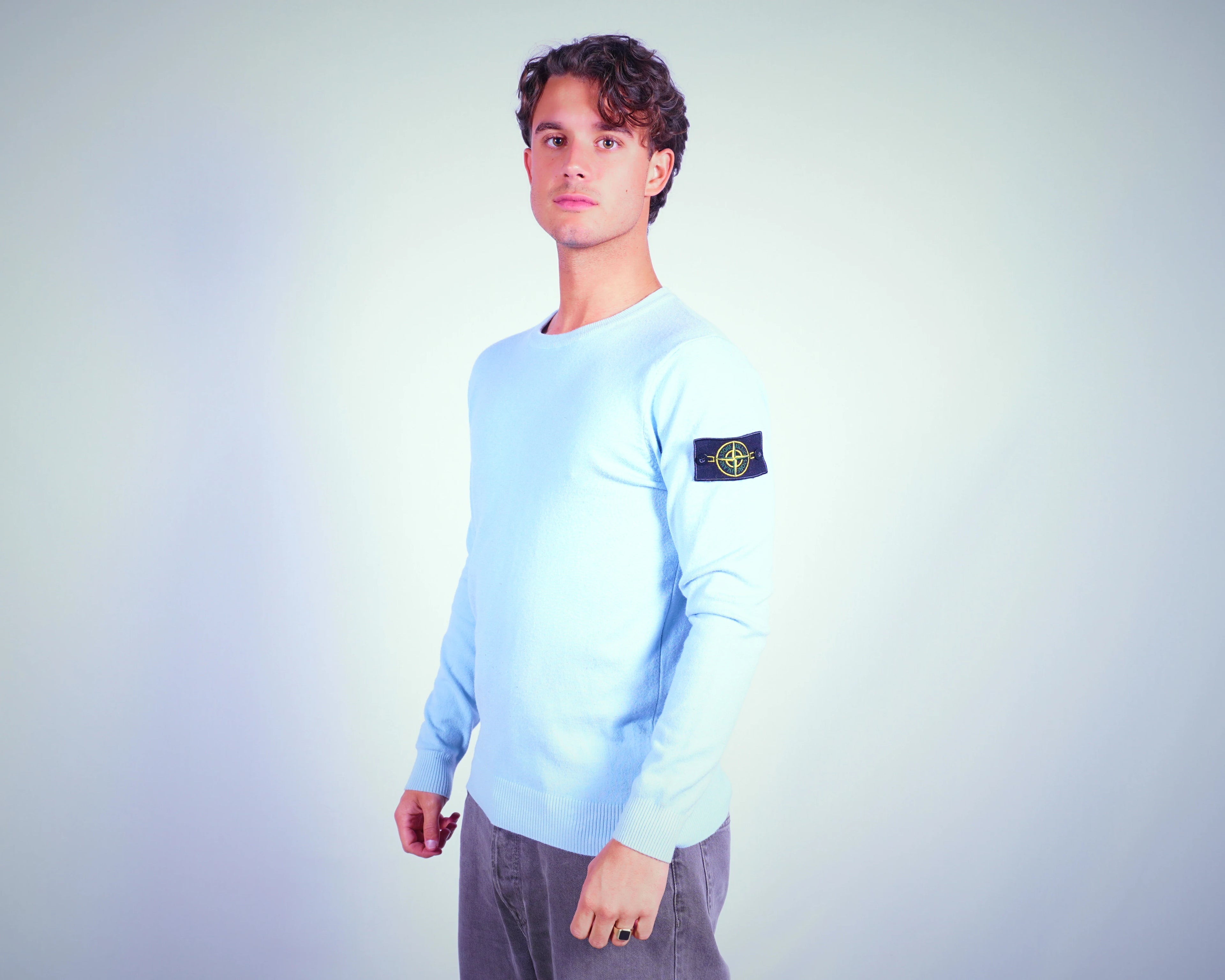 Stone Island Blue Sweater M