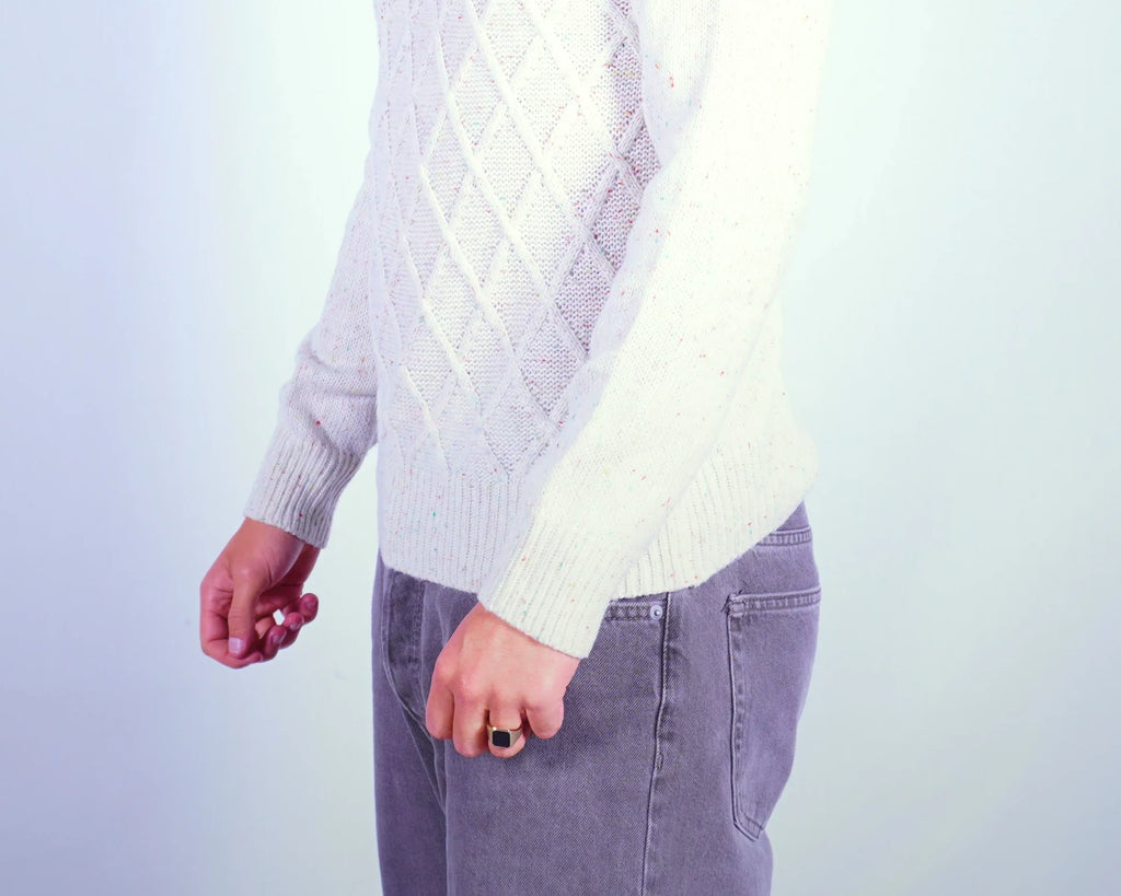 Stone Island White Sweater M