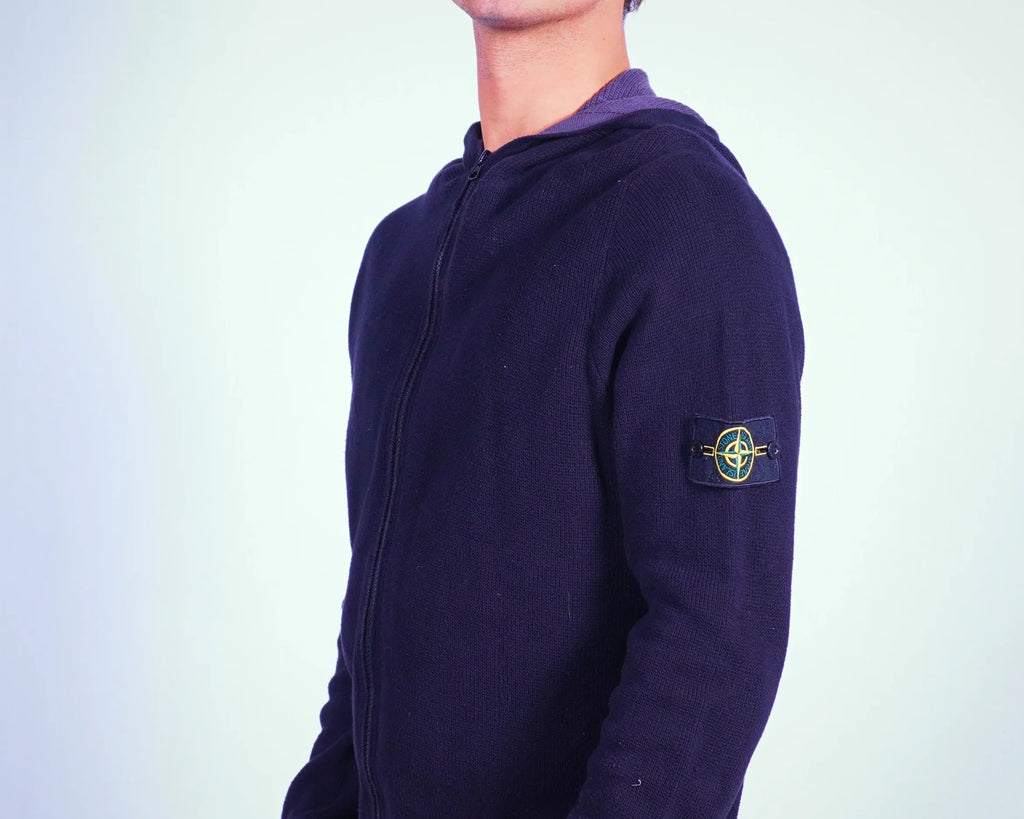 Stone Island Black Hoodie M