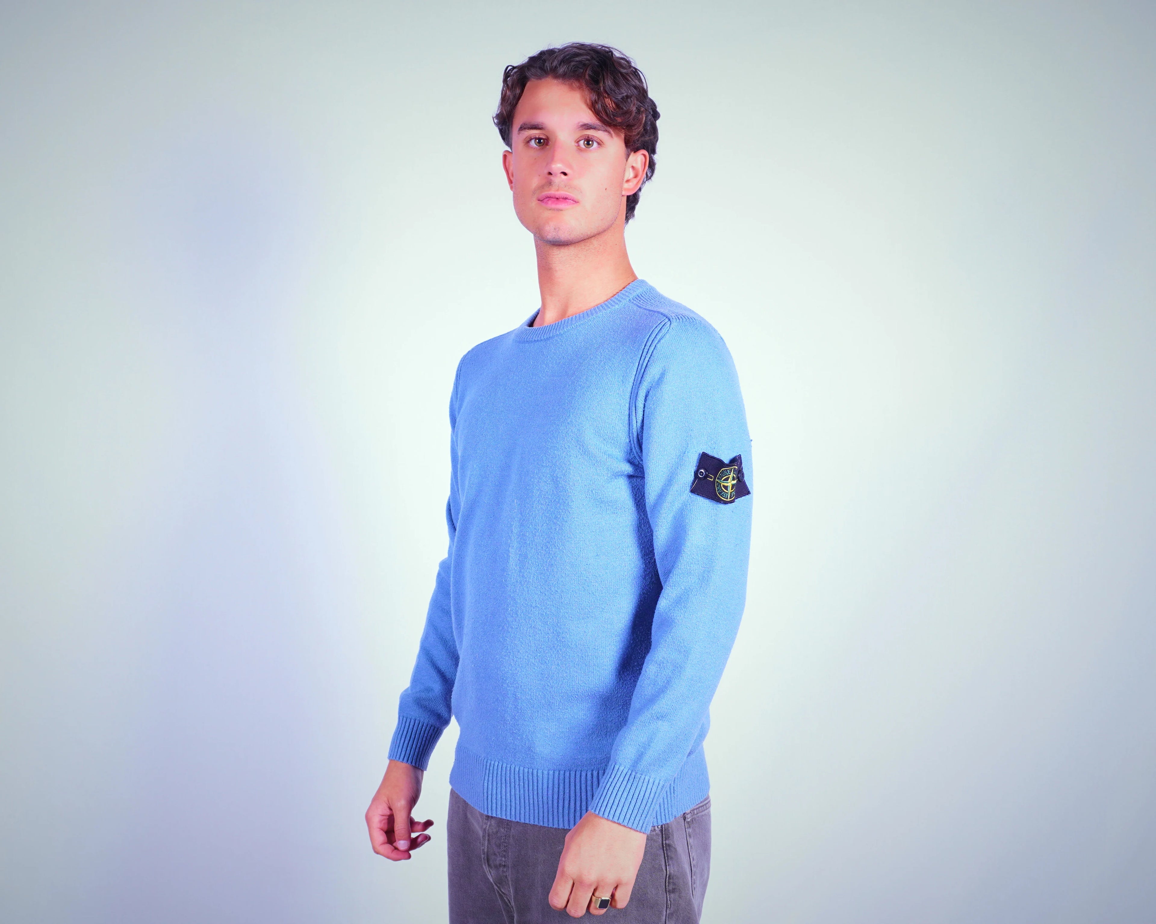 Stone Island Blue Sweater M