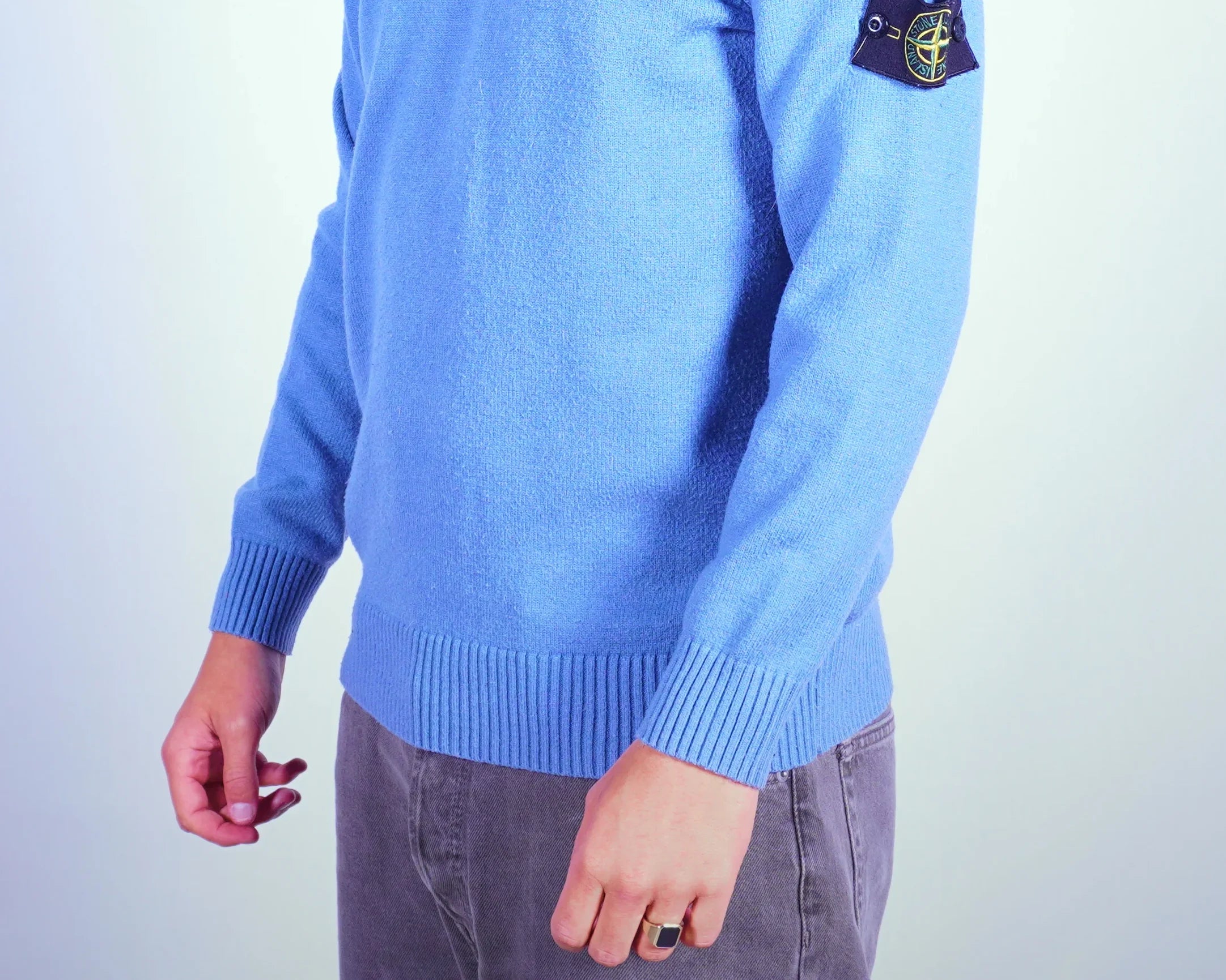 Stone Island Blue Sweater M