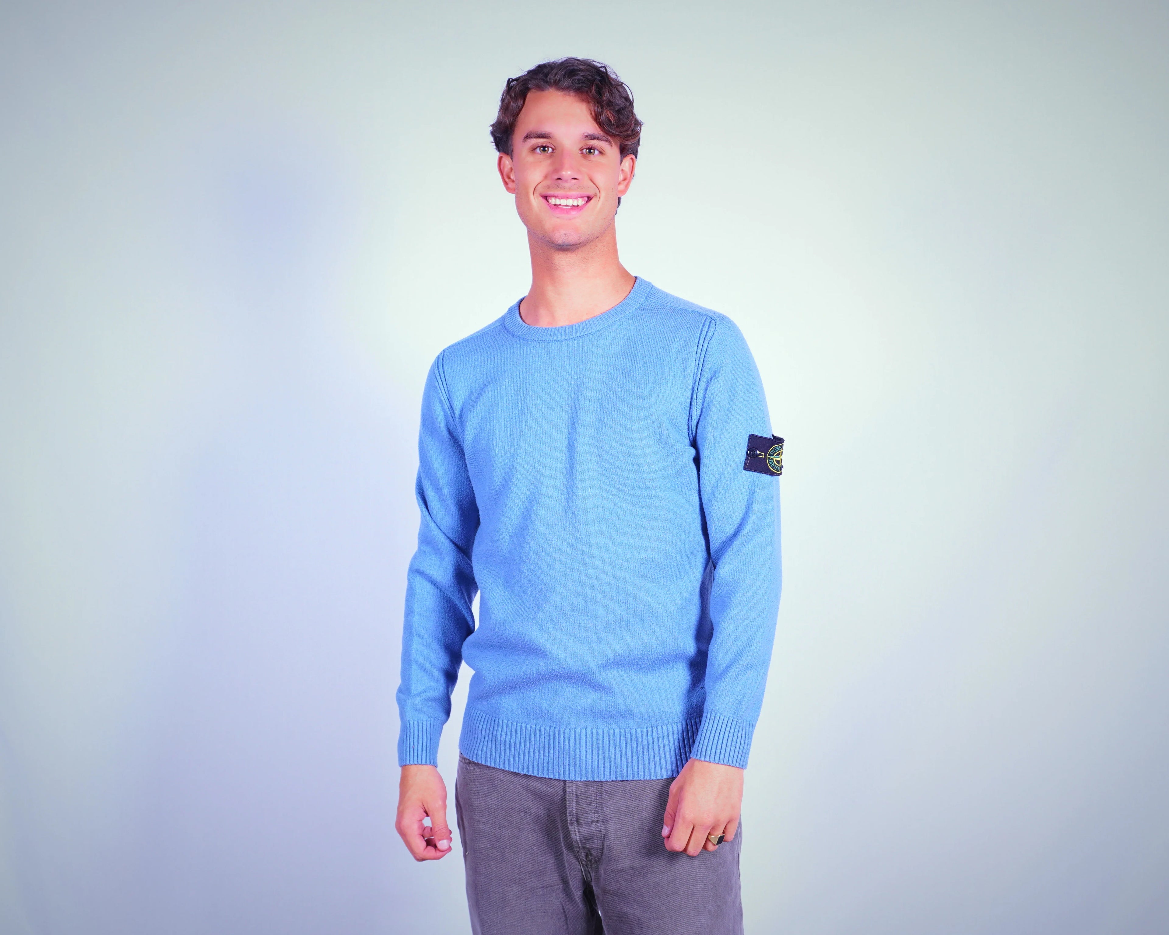 Stone Island Blue Sweater M