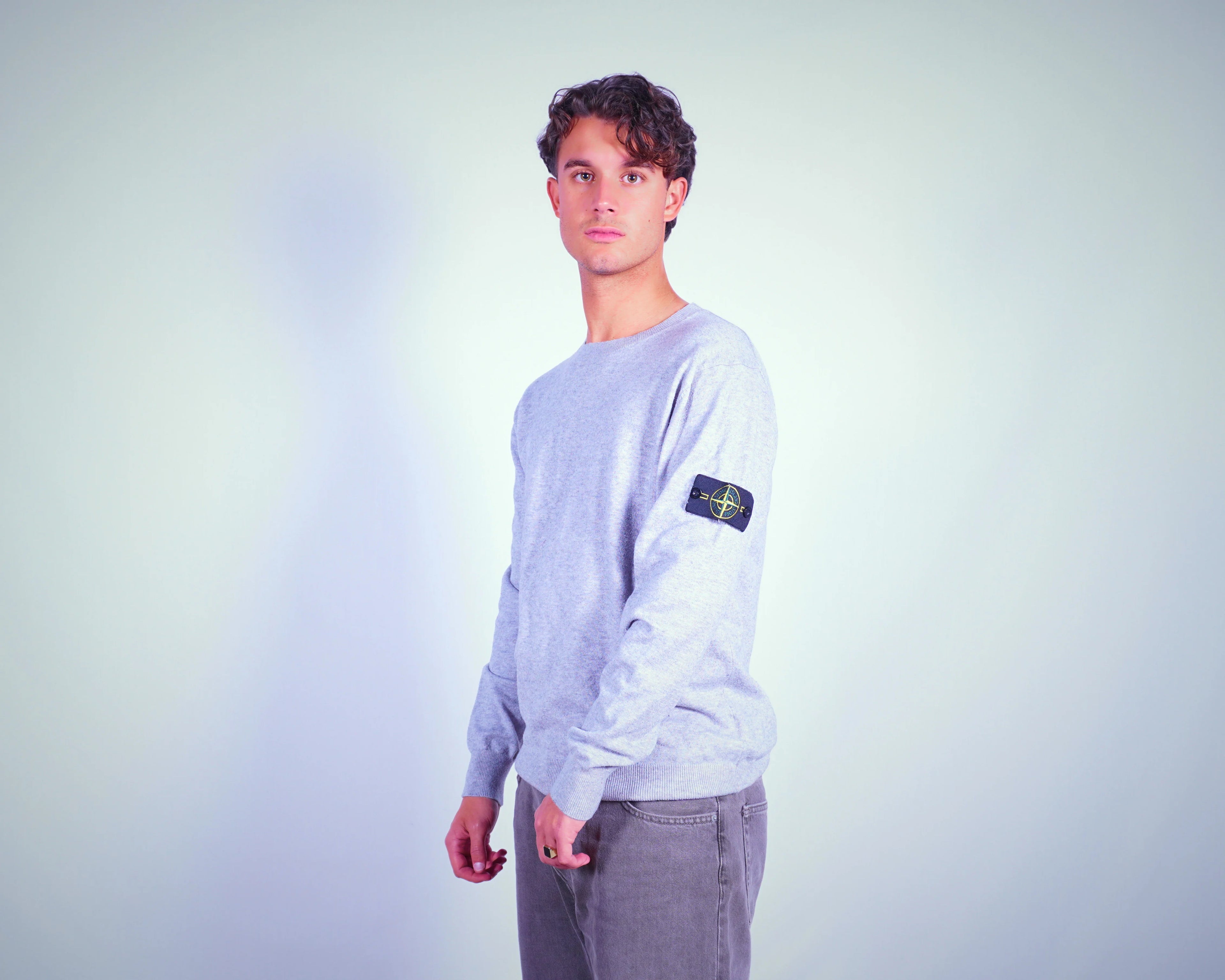 Stone Island Grey Sweatshirt L