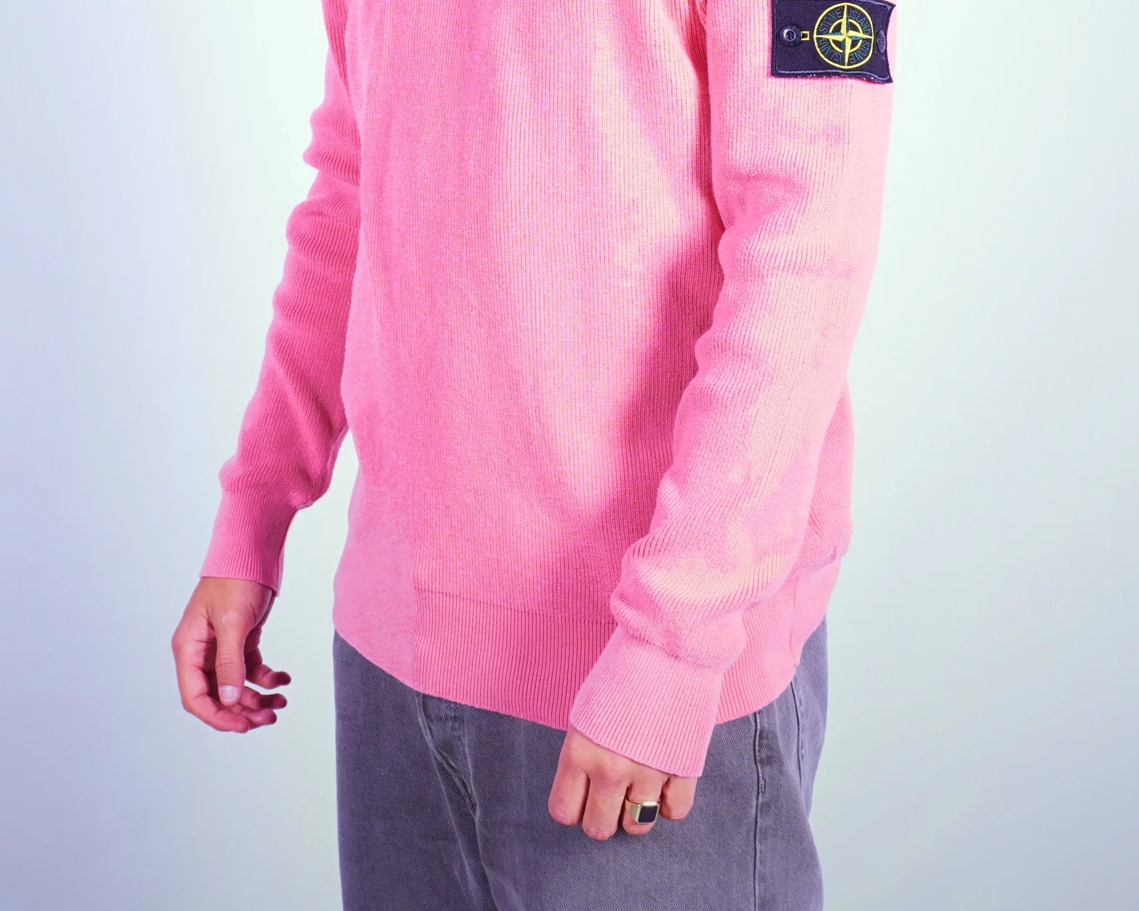 Stone Island Pink Sweater M