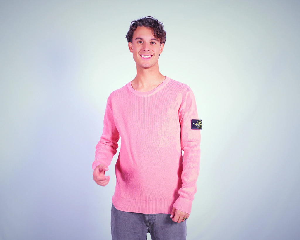 Stone Island Pink Sweater M