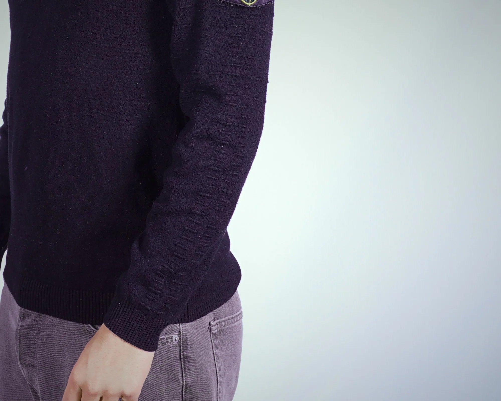 Stone Island Black Sweater M