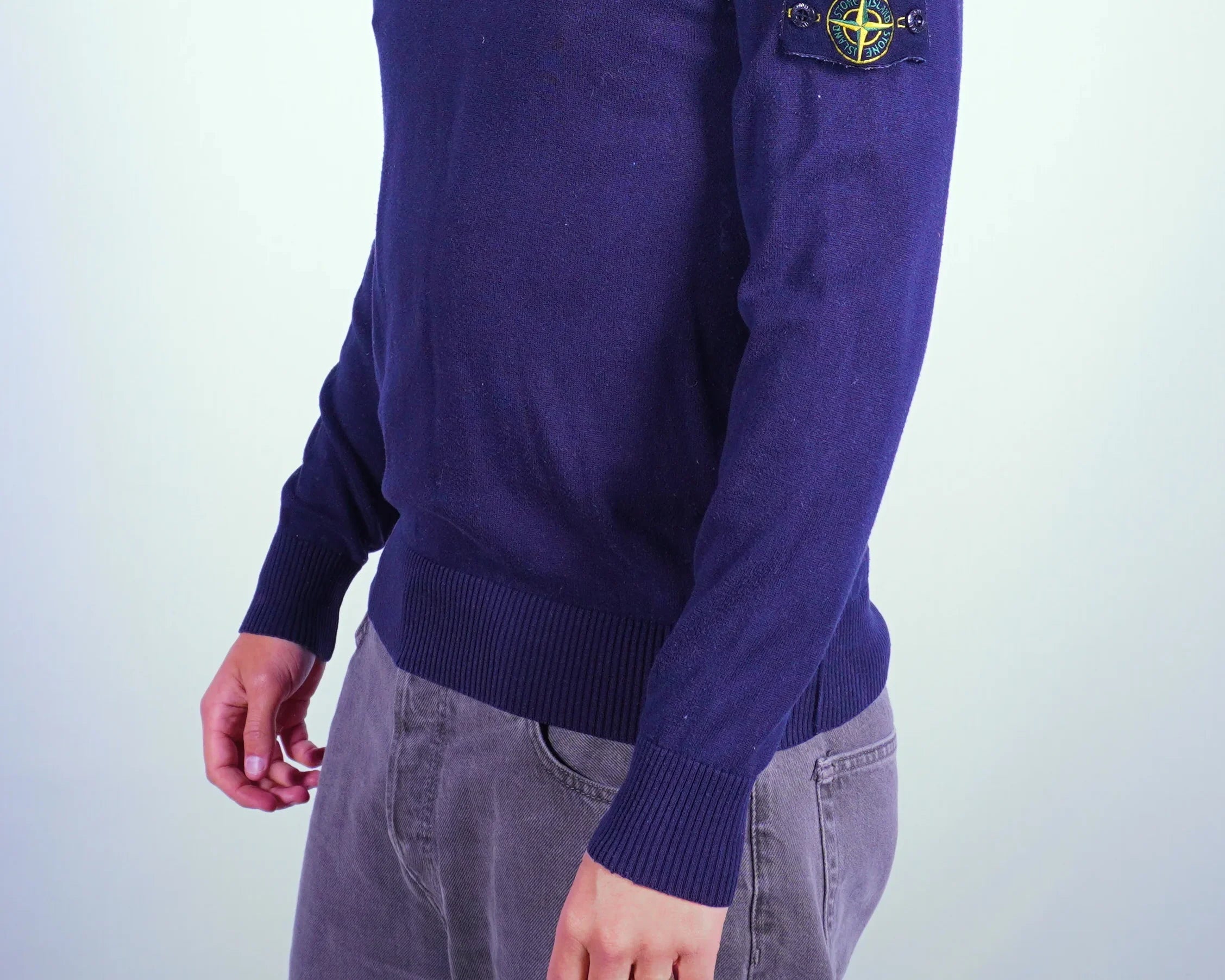 Stone Island Navy Jumper S