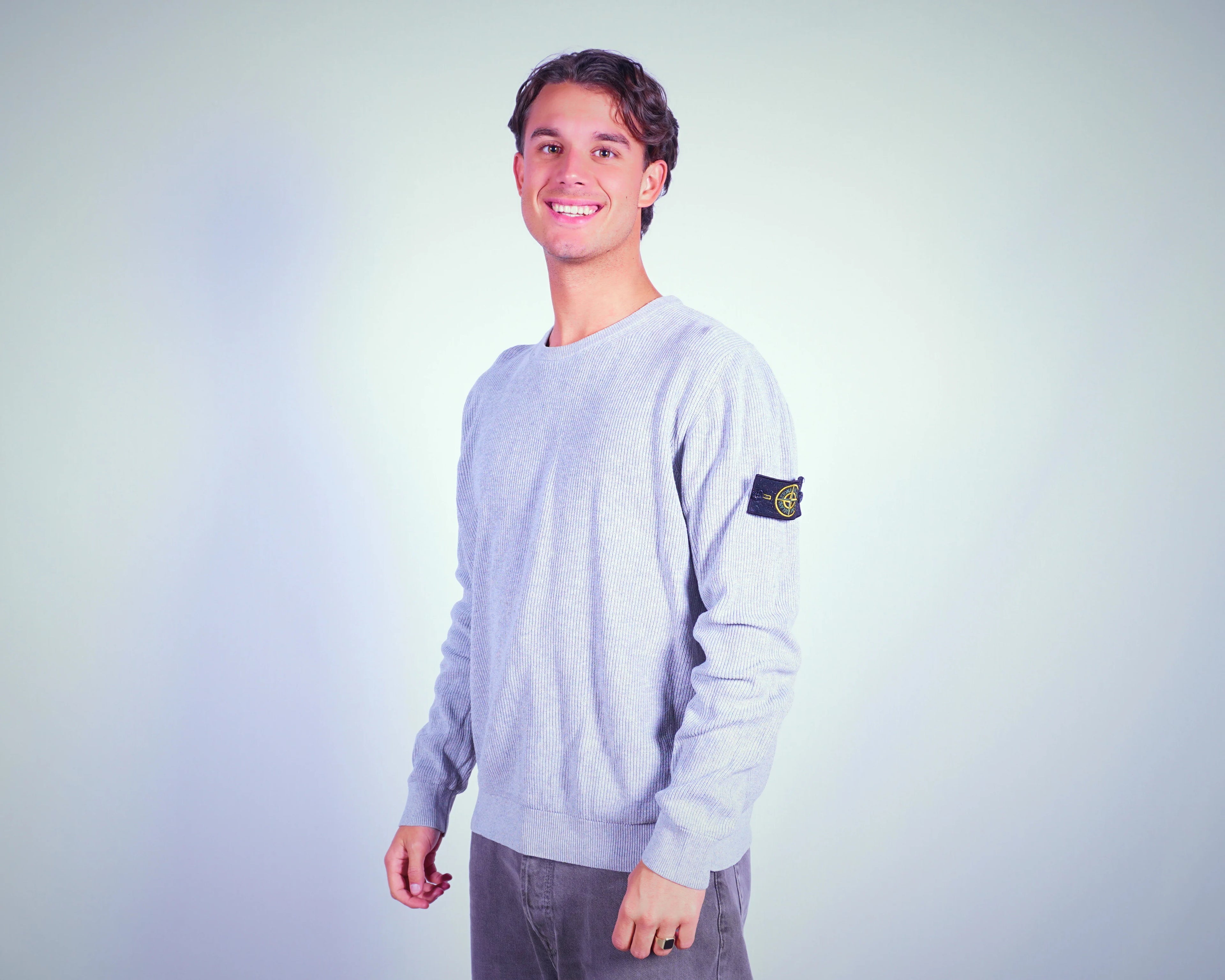 Stone Island Grey Sweatshirt L