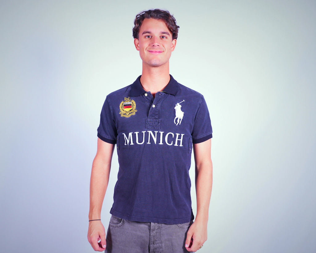 Ralph Lauren Navy Chief keef Polo shirt S