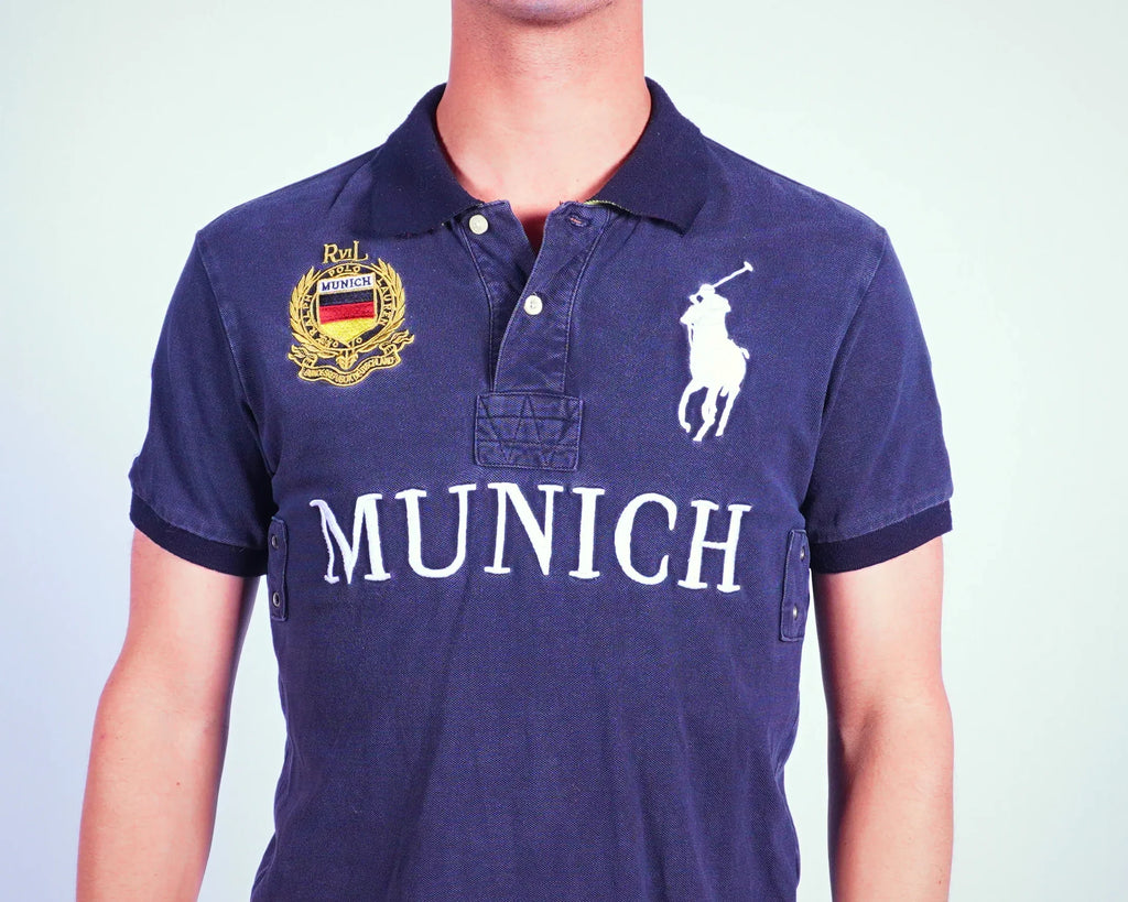 Ralph Lauren Navy Chief keef Polo shirt S