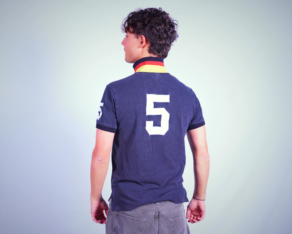 Ralph Lauren Navy Chief keef Polo shirt S