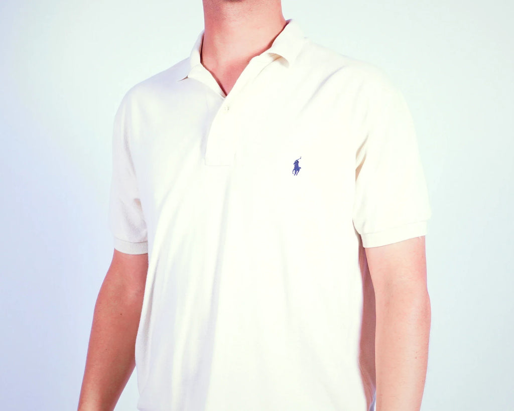 Ralph Lauren White Polo Shirt M