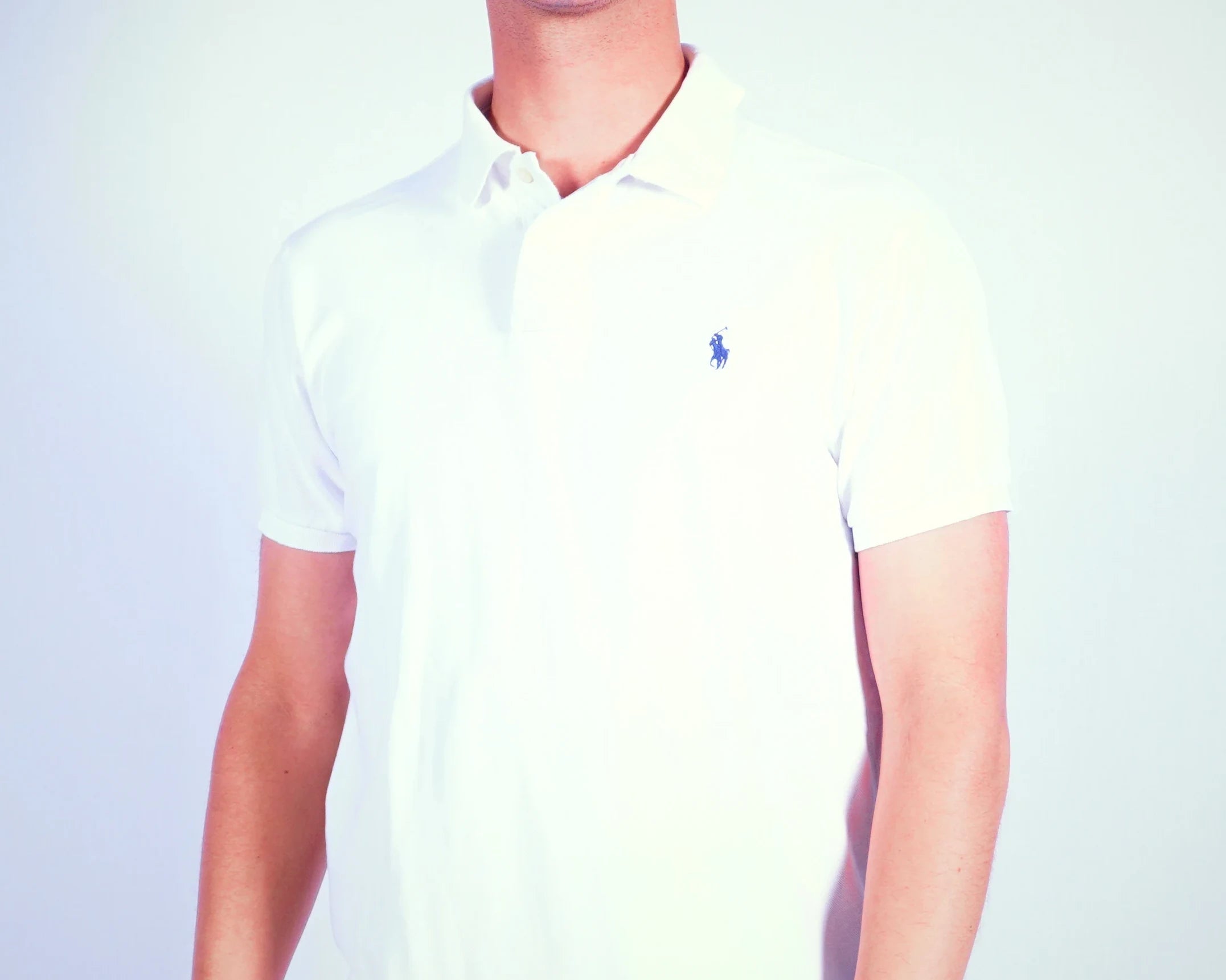 Ralph Lauren White Polo Shirt S